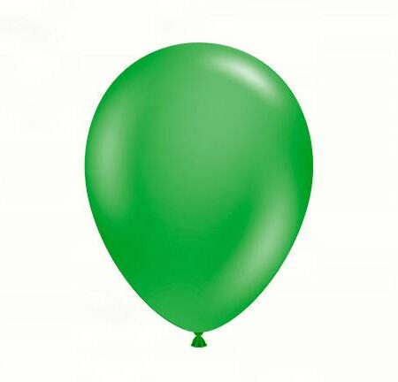 11" GREEN - PKG/100 CT