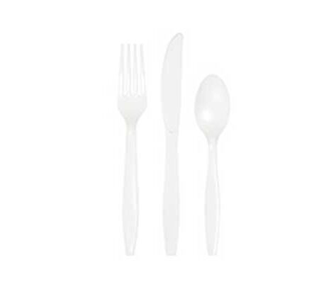ASSORTMENT CUTLERY WHITE PREMIUM