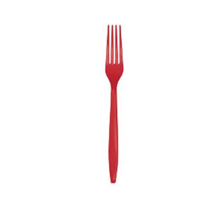 FORKS 24ct CLASSIC RED PREMIUM
