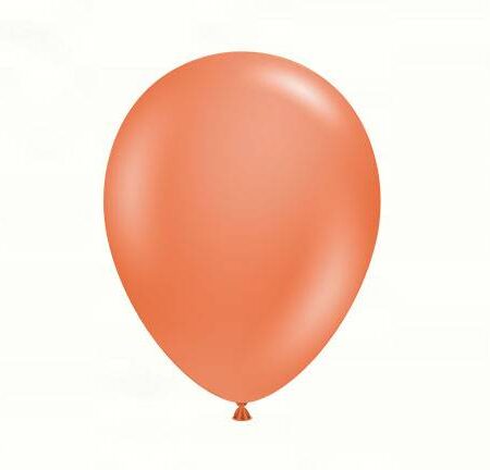 11" BURNT ORANGE - PKG/100 CT