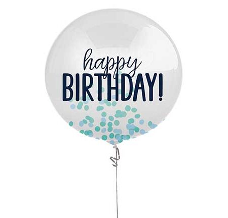 24" BLLN LATEX BLUE CNF