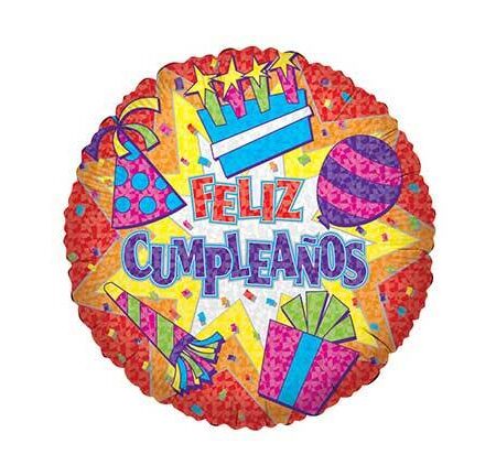 18'' FELIZ CUMPLEANOS