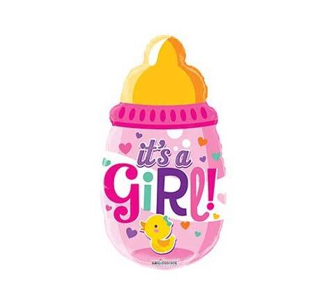 20" BABY BOTTLE GIRL SHAPE