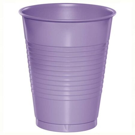 CUPS PLASTIC 16oz LUCIOUS LAVENDER
