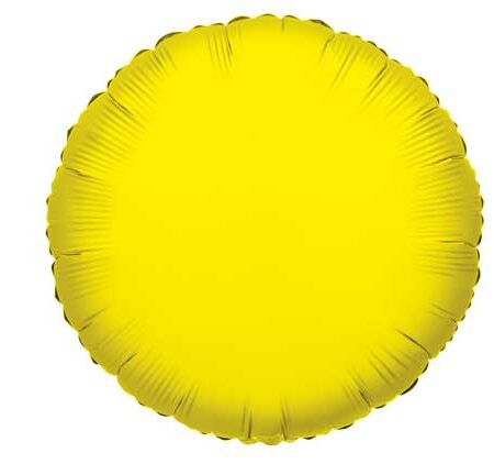 18" SC ROUND YELLOW