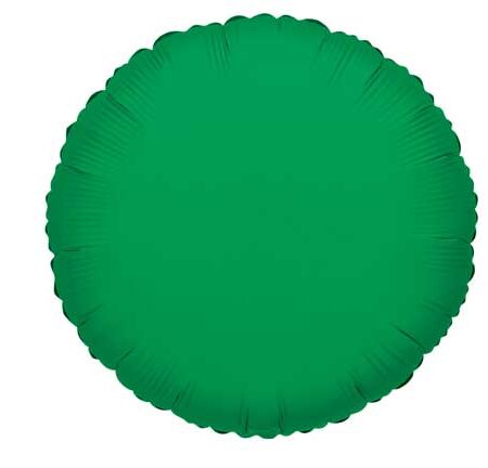 18" SC ROUND EMERALD GREEN