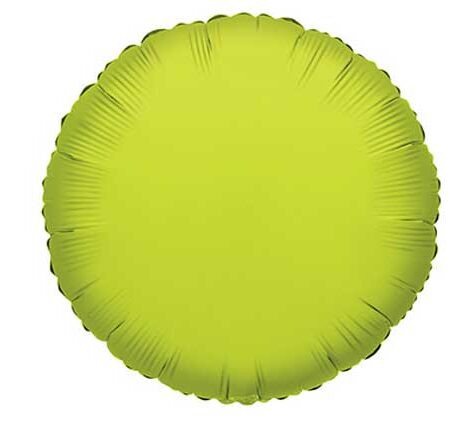 18" SC ROUND LIME GREEN