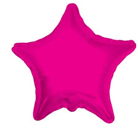 18" SC STAR HOT PINK