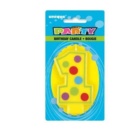 DECOR BIRTHDAY CANDLE #1