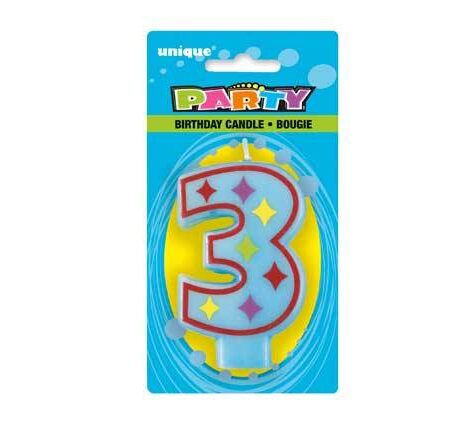 DECOR BIRTHDAY CANDLE #3