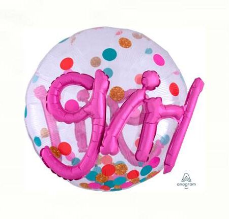 MLTBLN TRNSP IT’S A GIRL CONFET