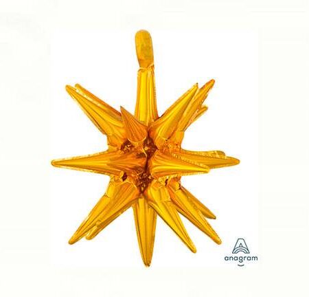 MLT BLN MET MAGIC STAR SMALL GOLD