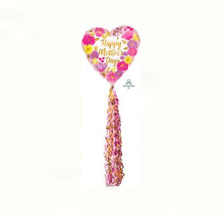 32" POM POM AWK FLORAL HMD