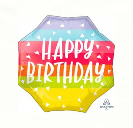 22" BRIGHT AND BOLD BIRTHDAY