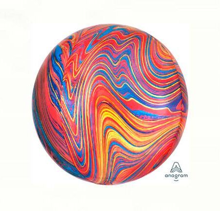 15'' MARBLEZ COLORFUL