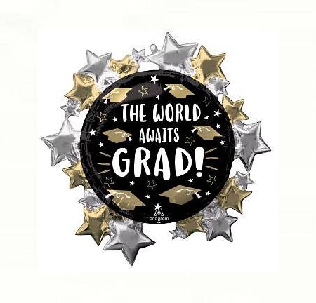 30" THE WORLD AWAITS GRAD