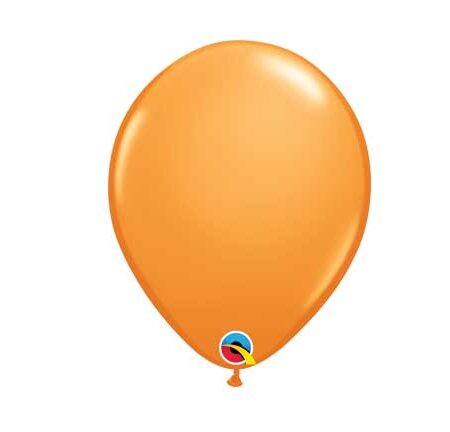 11" LATEX BALLOON STANDARD ORANGE