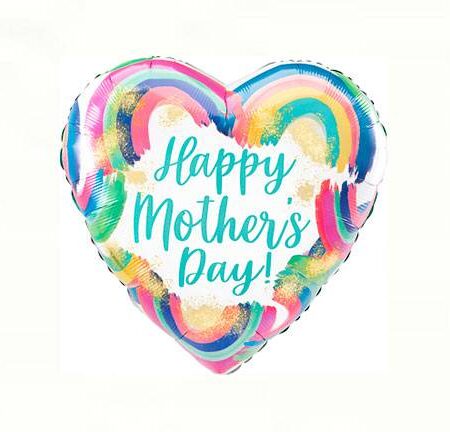 28" HMD PAINTED RAINBOWS FRONT