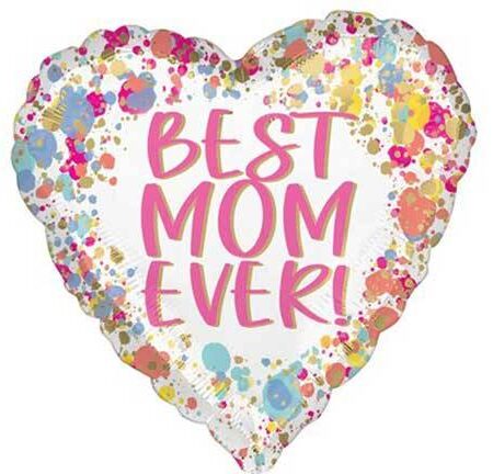 17C MET PAINTED BEST MOM EVER