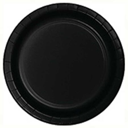 PLATES PAPER 9" BLACK VELVET