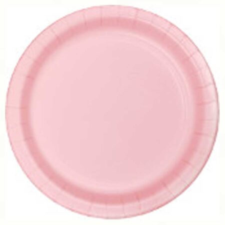 PLATES PAPER 9" CLASSIC PINK