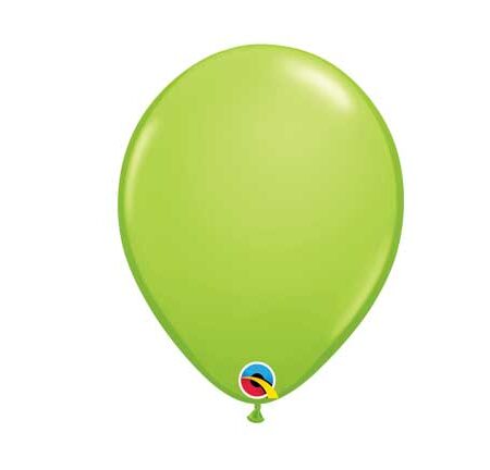 11" LATEX BALLOON FASHION LIME GREEN
