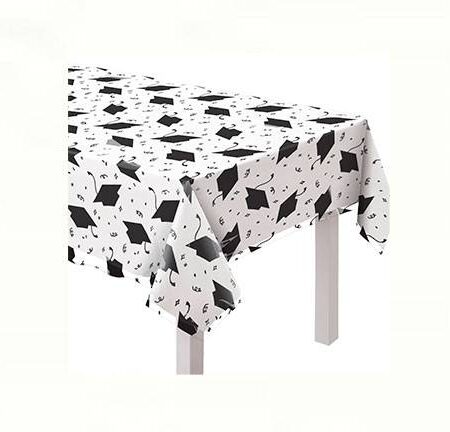GRAD CLEAR PLASTIC TABLE COVER