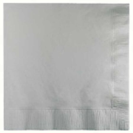 LUNCH NAPKINS 2P SHIMMERING SILVER