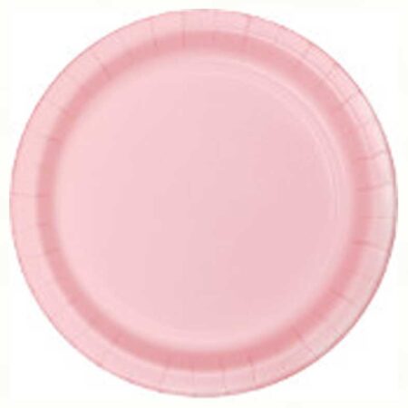 PLATES PAPER 7" CLASSIC PINK