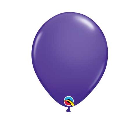 16″ LATEX BALLOON FASHION PURPLE VIOLET