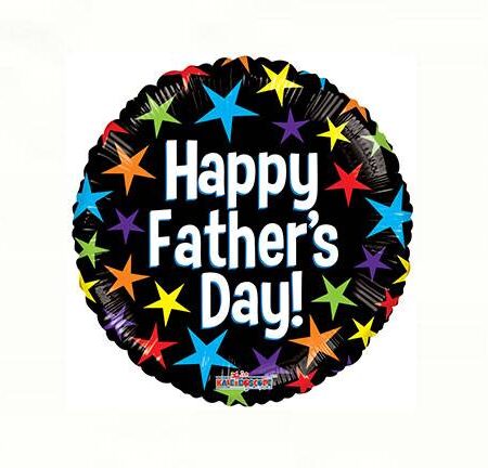 18" BV FATHER'S DAY STARS