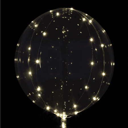 18'' CRYSTAL CLEAR WHITE LIGHT