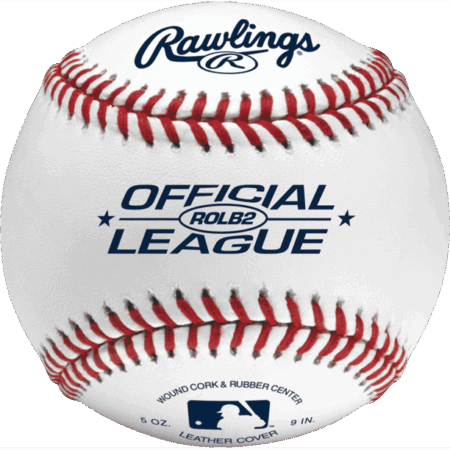 Rawlings 12U ROLB2 Youth Baseball, 1 Count