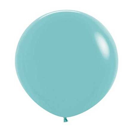 18" FASHION AQUAMARINE (6PCS) SEMPERTEX