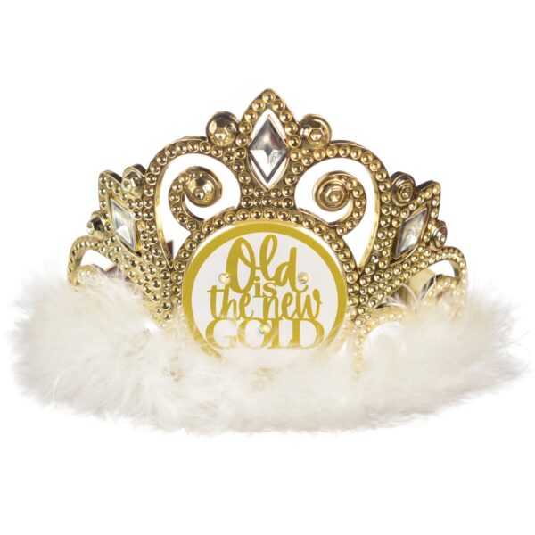 GOLDEN AGE FLASHING TIARA