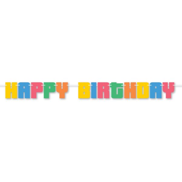 COLORFUL COLLAGE BIRTHDAY LETTER BANNER