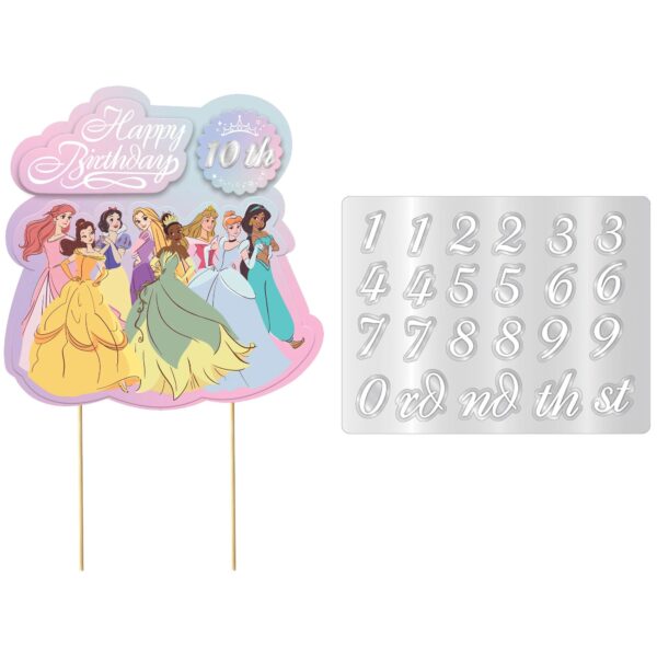 DISNEY PRINCESS ADD AN AGE CAKE TOPPER