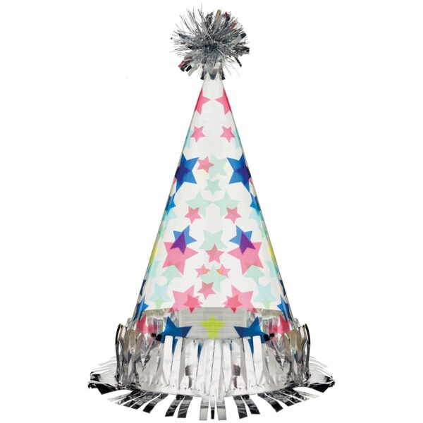 MODERN BIRTHDAY LARGE CONE HAT