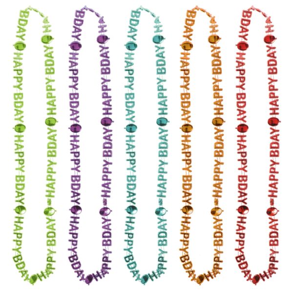 BIRTHDAY CELEBRATION NECKLACES