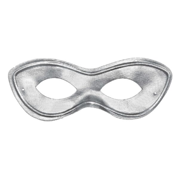 SILVER SUPERHERO MASK
