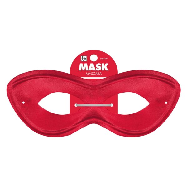 RED SUPER HERO MASK