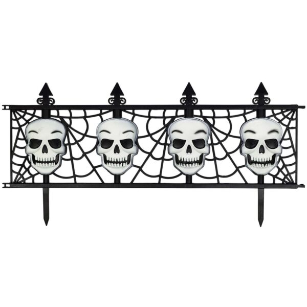 SKULL FENCE MULTIPACK - PLASTIC