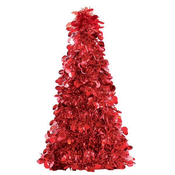 SMALL TREE CENTERPIECE - RED