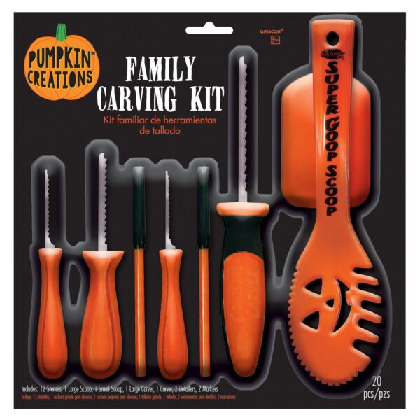 FAMILY PUMPKIN CARVING KIT