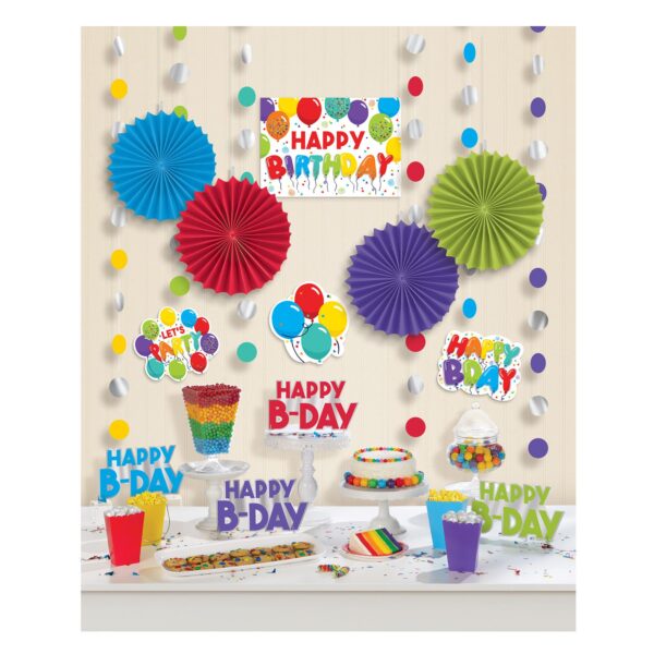 BIRTHDAY CELEBRATION ROOM DECORATING KIT