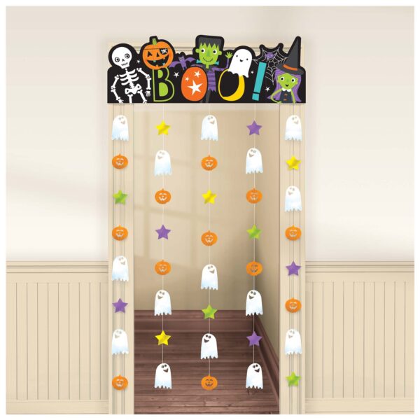 HALLO-WEEN FRIENDS DOOR CURTAIN
