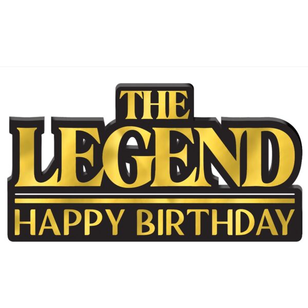 GOLDEN AGE BIRTHDAY FOIL CENTERPIECE (Copy)