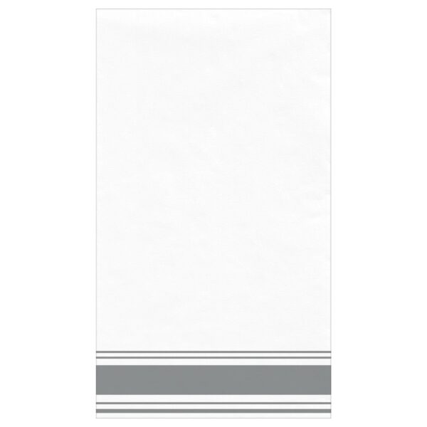 AIRLAID BUFFET NAPKIN - SILVER