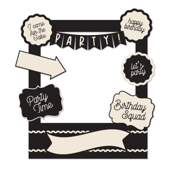 BIRTHDAY CHIC PHOTO PROP