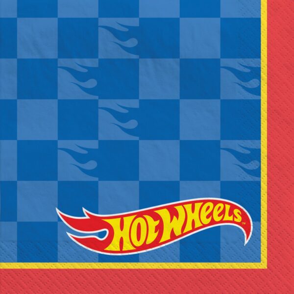 HOT WHEELS BEVERAGE NAPKINS